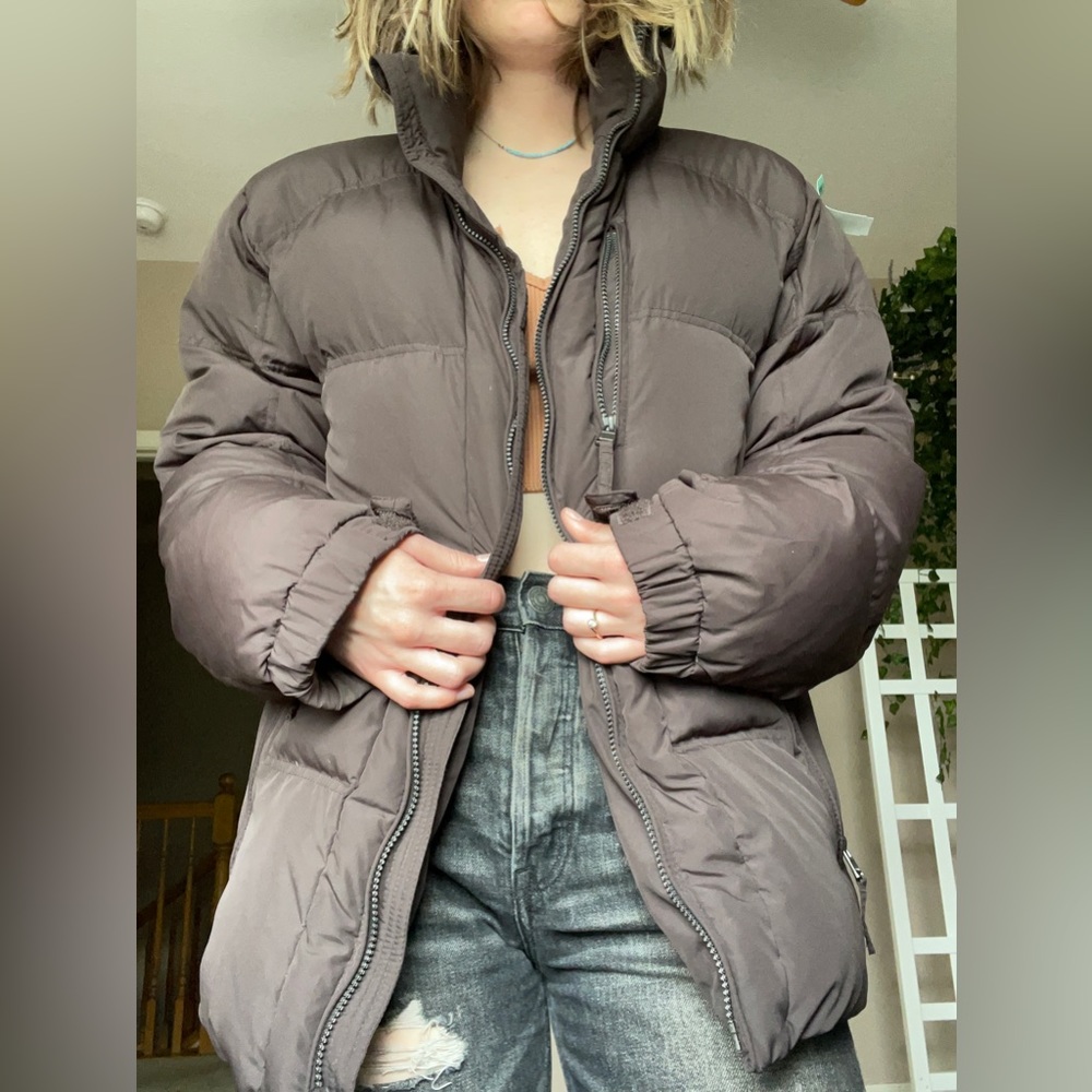 Brown Puffer Jacket